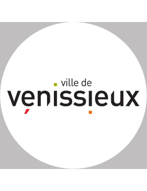 Vénissieux (15x15cm) - Sticker/autocollant