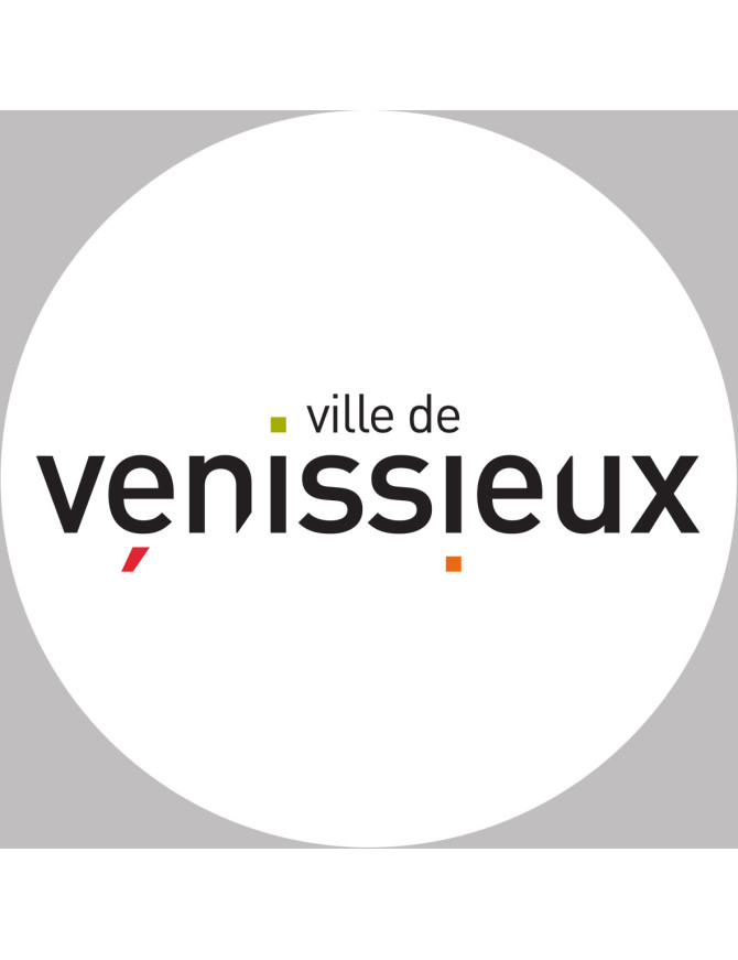 Vénissieux (20x20cm) - Sticker/autocollant