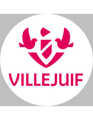 Villejuif (10x10cm) - Sticker/autocollant