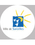 Sarcelles (20x20cm) - Sticker/autocollant