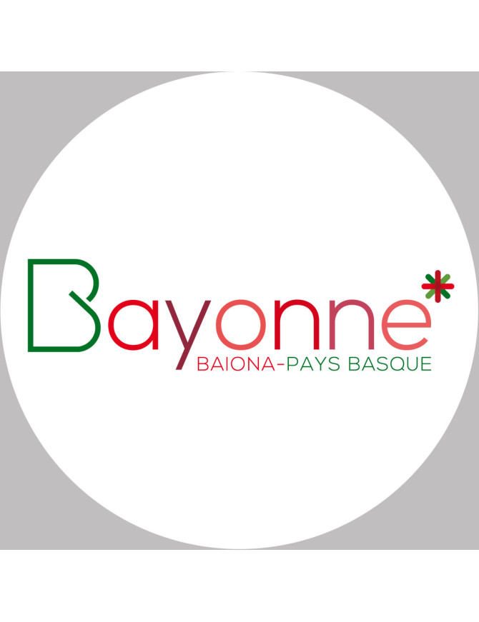 Bayonne (20x20cm) - Sticker/autocollant