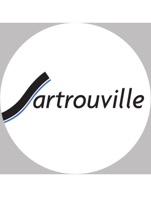 Sartrouville (15x15cm) - Sticker/autocollant