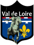 Blason Val de Loire - 15x11.2cm - Sticker/autocollant