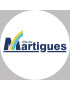 Martigues (10x10cm) - Sticker/autocollant