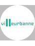 Villeurbanne (20x20cm) - Sticker/autocollant