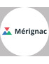 Mérignac (10x10cm) - Sticker/autocollant