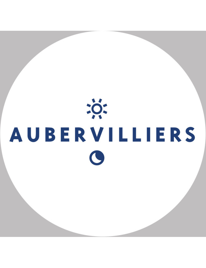 Aubervilliers (10x10cm) - Sticker/autocollant