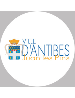 Antibes (15x15cm) - Sticker/autocollant
