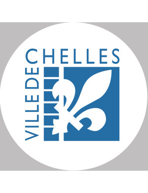 Chelles (15x15cm) - Sticker/autocollant