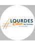 Lourdes (20x20cm) - Sticker/autocollant