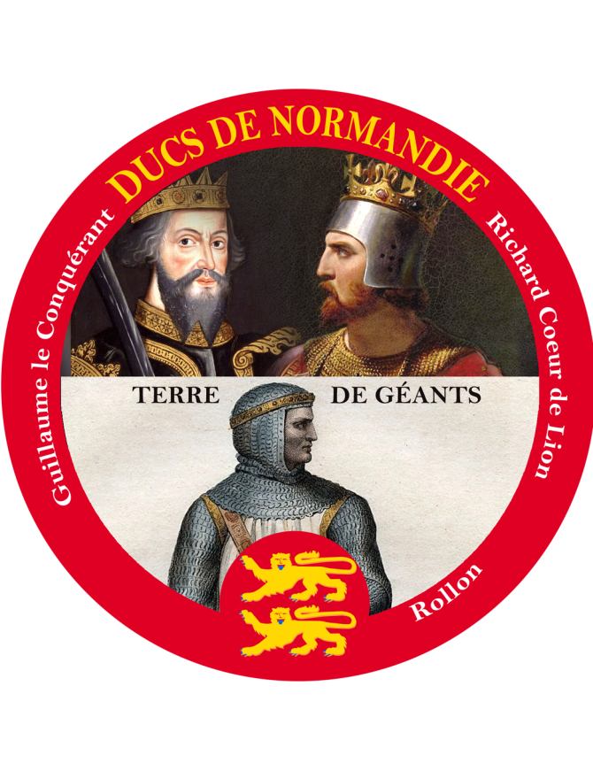 Ducs de Normandie (10cm) - Sticker/autocollant