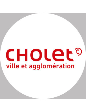 Cholet (10x10cm) - Sticker/autocollant