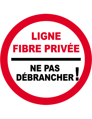 Piste cyclable - 5x5cm - Sticker/autocollant