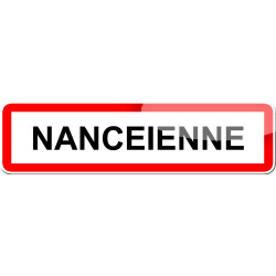 Nancéienne (15x4cm) - Sticker/autocollant