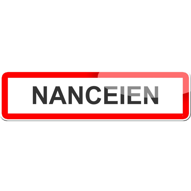 Nancéien (15x4cm) - Sticker/autocollant