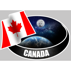 CANADA (10x14cm) - Sticker/autocollant