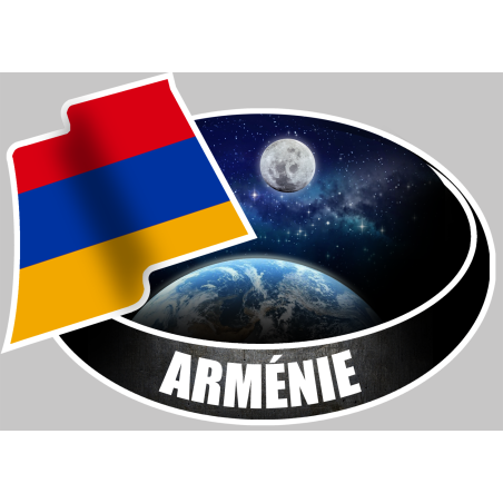 ARMÉNIE (10x14cm) - Sticker/autocollant