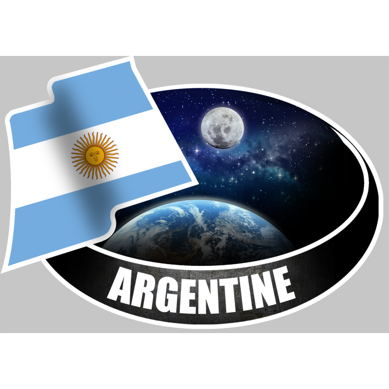 ARGENTINE (10x14cm) - Sticker/autocollant
