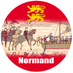 Symbole Normand (10cm) - Sticker/autocollant