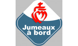 Autocollant (sticker): jumeaux à bord vendeen