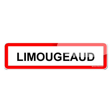 Autocollant (sticker): Limougeaud et Limougeaude