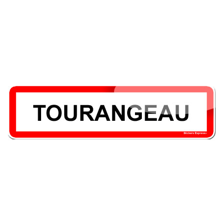 Autocollant (sticker): Tourangeau et Tourangelle
