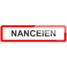 Autocollant (sticker): Nanceien et Nanceienne