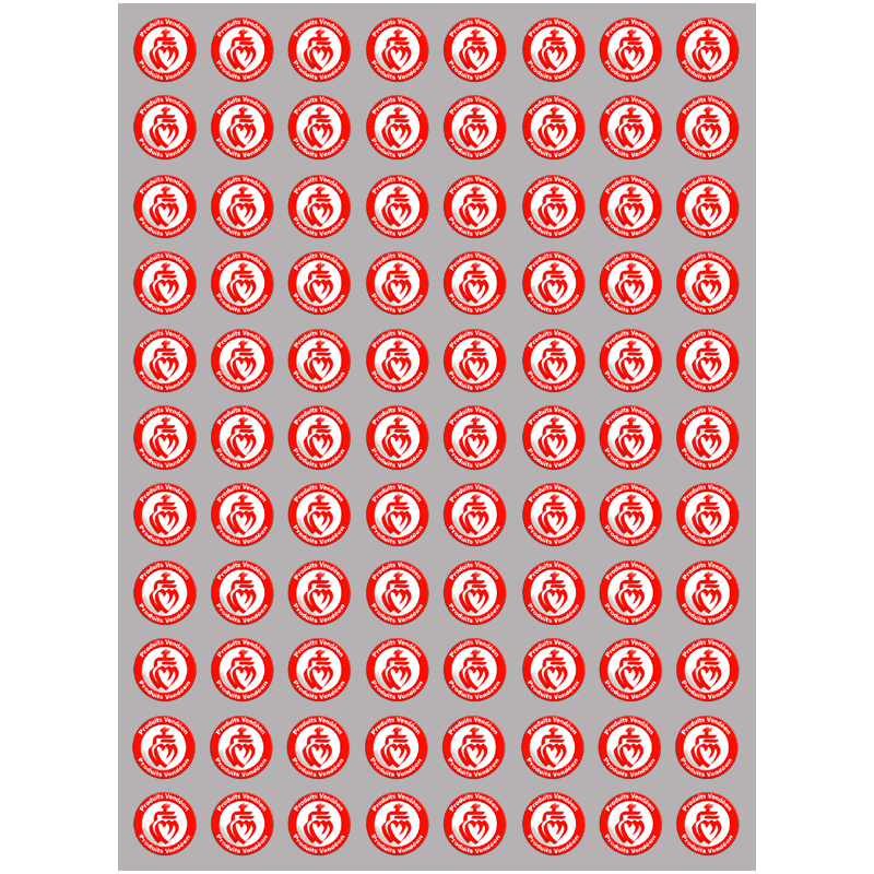 Produits Vendéen - 88fois 2cm - Sticker/autocollant