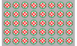 Produits Basque - 44fois 2cm - Autocollant(sticker)
