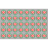 Produits Basque - 44fois 2cm - Autocollant(sticker)