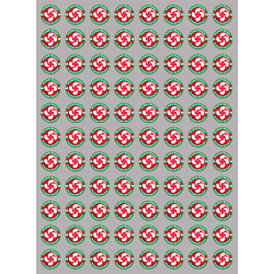 Produits Basques rouge - 88fois 2cm - Sticker/autocollant