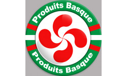 Produits Basque - 20cm - Autocollant(sticker)