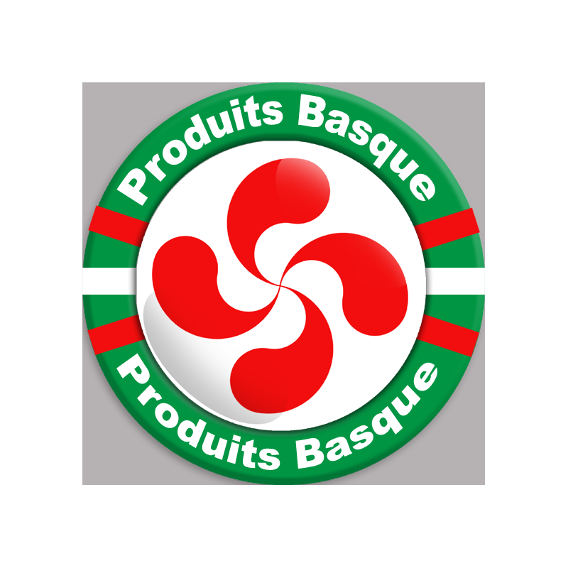 Produits Basques - 20cm - Sticker/autocollant