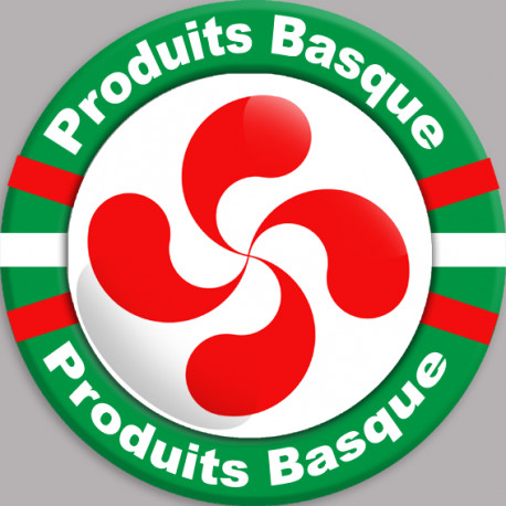 Autocollant (sticker): Produits Basque