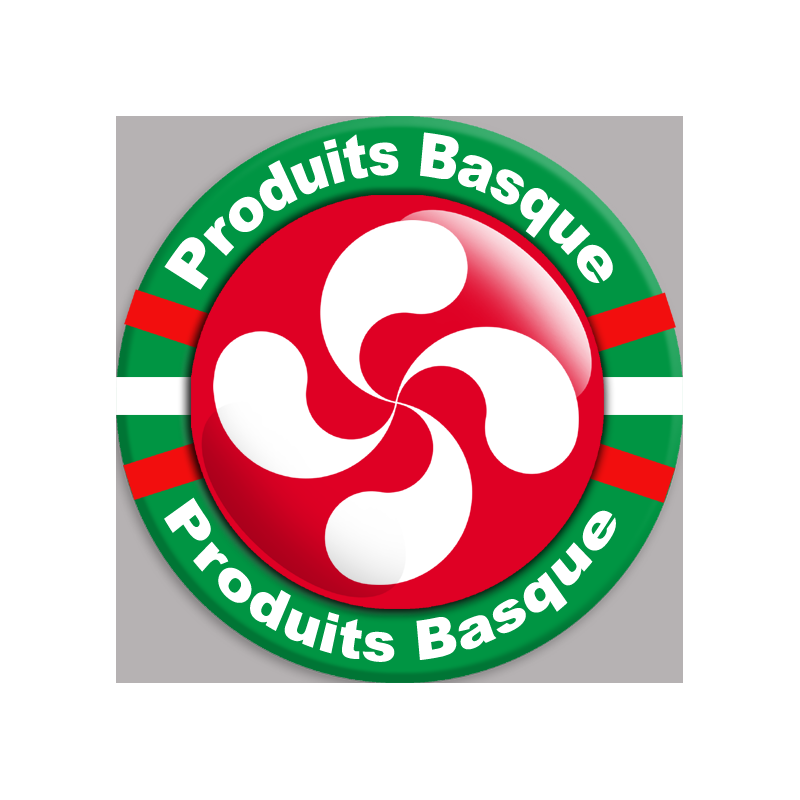 Produits Basques rouge - 20cm - Sticker/autocollant