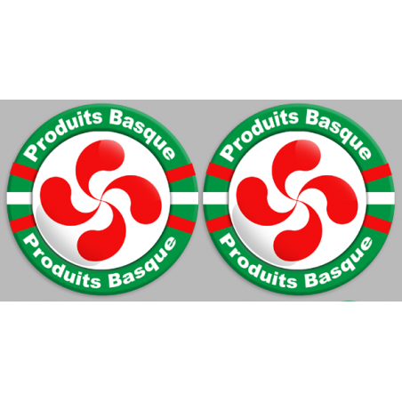 Produits Basque - 12fois 10cm - Autocollant(sticker)