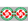 Produits Basques - 12fois 10cm - Sticker/autocollant