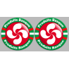 Produits Basques rouge - 12fois 10cm - Sticker/autocollant