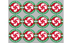 Produits Basque rouge - 12fois 5cm - Autocollant(sticker)