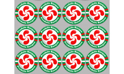 Produits Basque - 12fois 5cm - Autocollant(sticker)