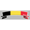 Autocollant (sticker): flamme belge