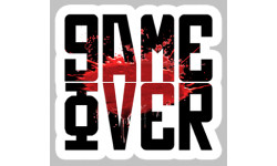 Game Over (15x15cm) - Autocollant(sticker)