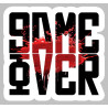 Game Over (15x15cm) - Autocollant(sticker)