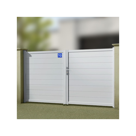 numéro de rue 59B - 10cm - Sticker/autocollant