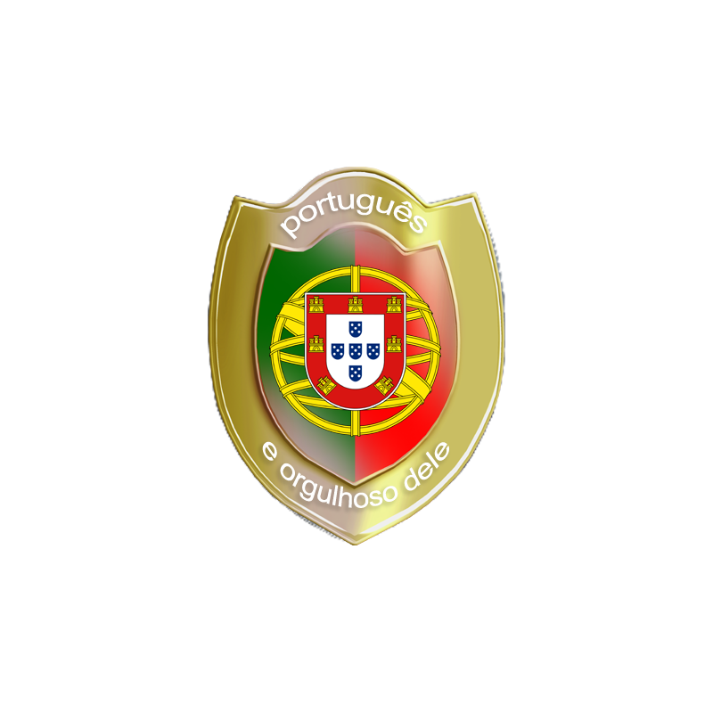 Portugais et fier de l'être - 15x11.7cm - Sticker/autocollant