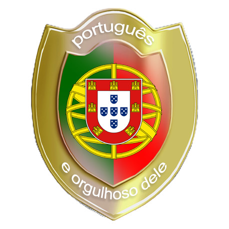 Autocollant (sticker):  Portugais et fier de l'être