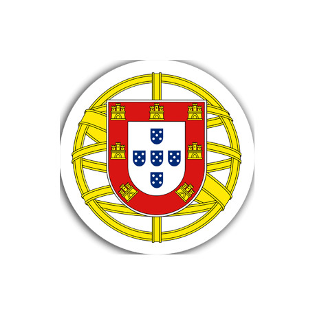 Autocollant (sticker): Autocollant logo Portugais