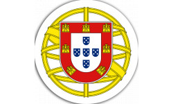 Autocollant (sticker): Autocollant logo Portugais