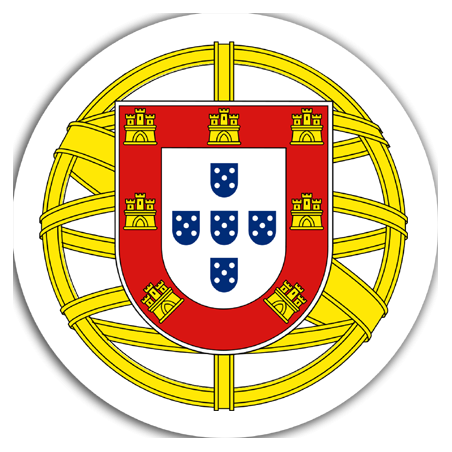 Portugal - 10x10cm - Sticker-autocollant