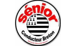 Conducteur Sénior Breton - 15cm - Autocollant(sticker)